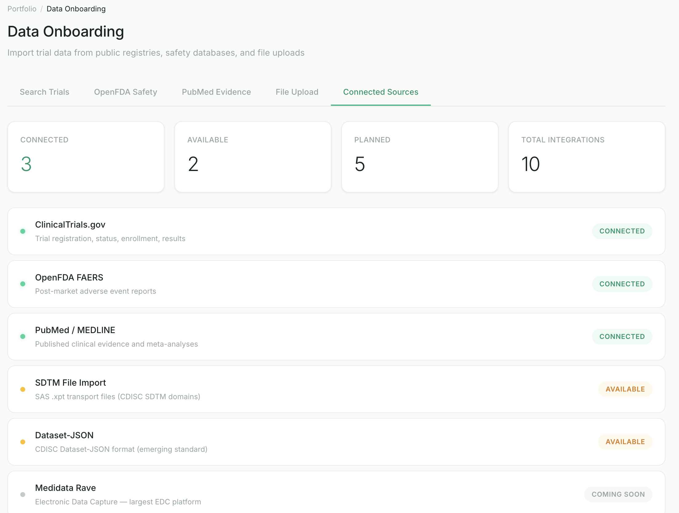 Data Onboarding